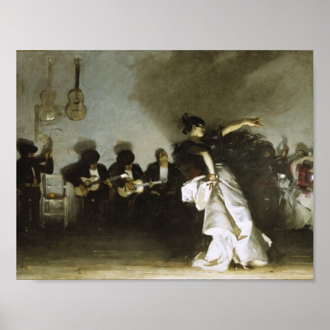 John Singer Sargent - El Jaleo Poster (Front)