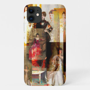 John Singer Sargent Elegant Ladies Collage iPhone 11 Case