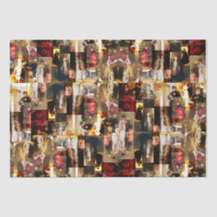.John Singer Sargent Elegant Ladies Collage Tissue Paper