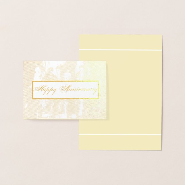 .John Singer Sargent Elegant Portrait Collage Foil Card (Display)