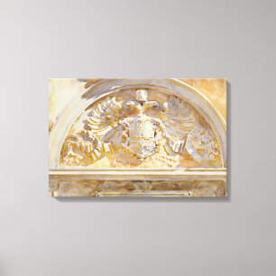 John Singer Sargent - Escutcheon of Charles V Canvas Print