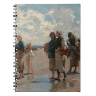 John Singer Sargent Fishing for Oysters Notebook