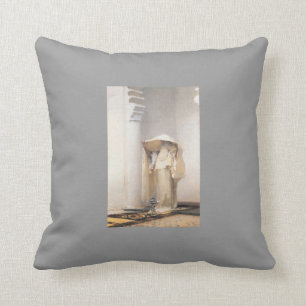 John Singer Sargent- Fumee d'Ambre Gris Throw Pillow