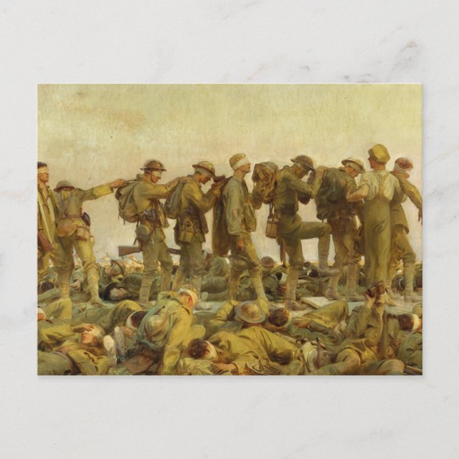 John Singer Sargent - Gassed Postcard (Front)