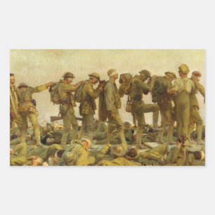John Singer Sargent - Gassed Sticker