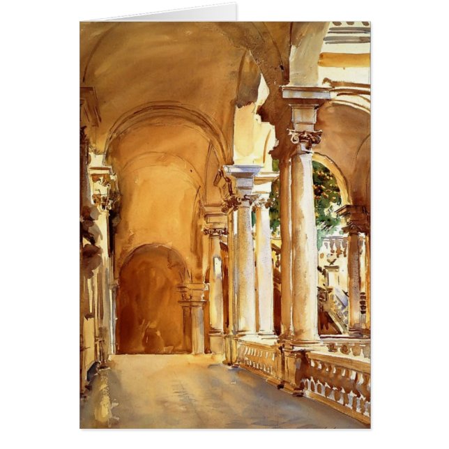 John Singer Sargent: Genoa, the University (Front)