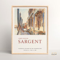 John Singer Sargent Gondola on the Grand Canal