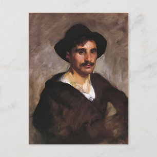 John Singer Sargent- Gondolier Postcard