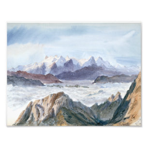John Singer Sargent - Iselle from Mount Pilatus Photo Print
