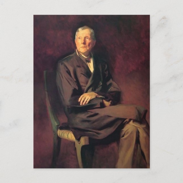 John Singer Sargent- John D. Rockefeller Postcard (Front)