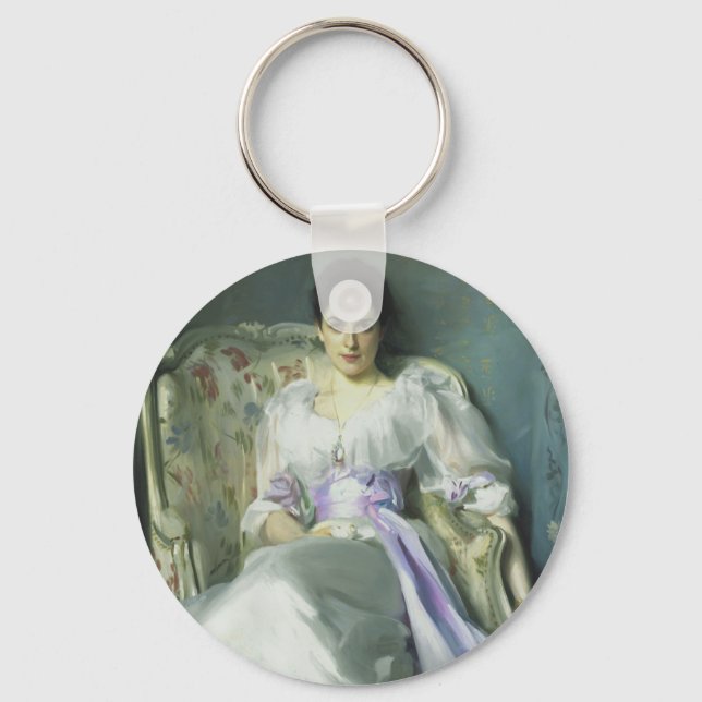 John Singer Sargent Lady Agnew Keychain (Front)