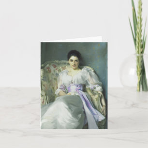 John Singer Sargent Lady Agnew Note Card