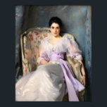 John Singer Sargent Lady Agnew of Lochnaw Poster<br><div class="desc">Lady Gertrude Agnew of Lochnaw as painted by John Singer Sargent.</div>