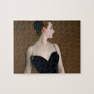 John Singer Sargent Madame X Portrait Art Painting Jigsaw Puzzle