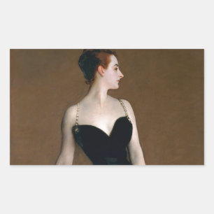 John Singer Sargent Madame X Portrait Moody Sticker