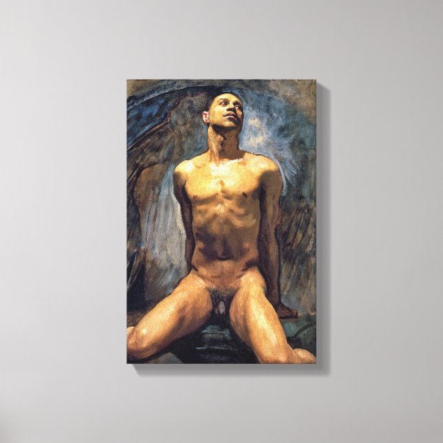 John Singer Sargent - Male Study Canvas Print (Front)