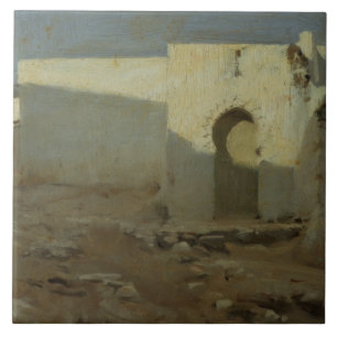 John Singer Sargent - Moorish Buildings in Tile