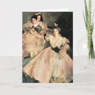 John Singer Sargent - Mrs. Carl Meyer and Her Chil Card