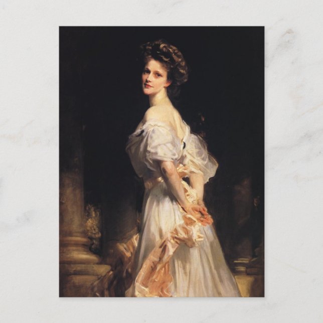 John Singer Sargent - Nancy Astor Postcard (Front)