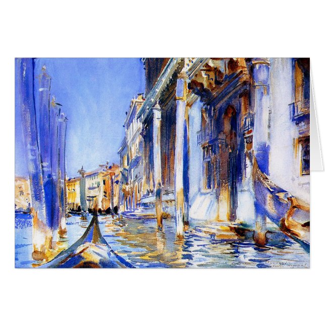 John Singer Sargent Rio dell’Angelo Venice (Front Horizontal)