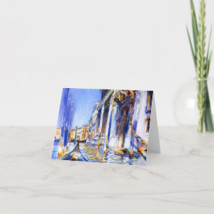 John Singer Sargent Rio dell'Angelo Venice Card
