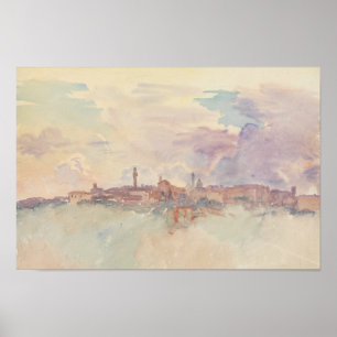 John Singer Sargent - Siena Poster