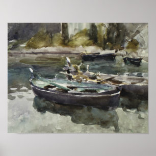 John Singer Sargent - Small Boats Poster