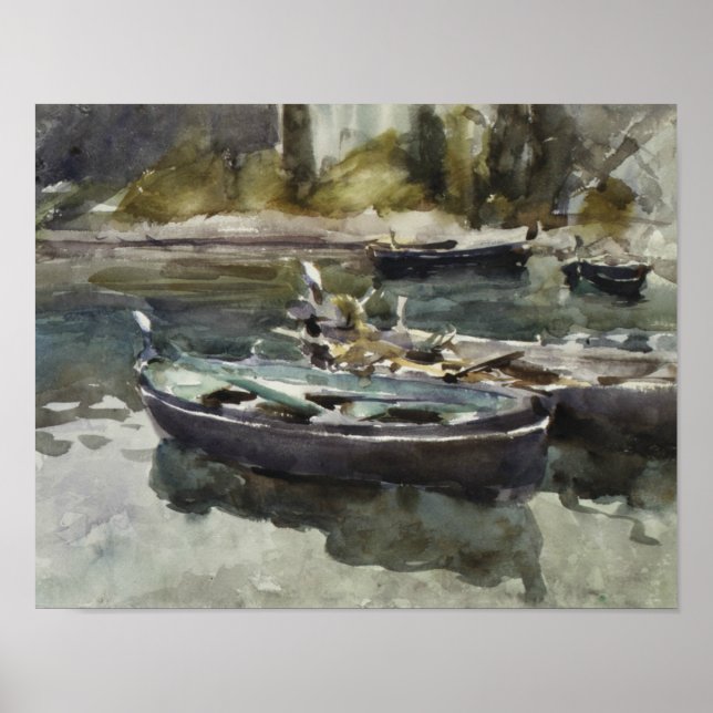 John Singer Sargent - Small Boats Poster (Front)