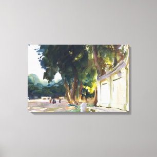 John Singer Sargent - Spanish Midday, Aranjuez Canvas Print