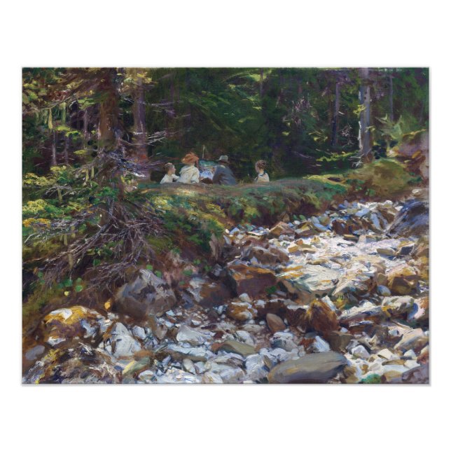 John Singer Sargent The Master and His Pupils Post Photo Print (Front)