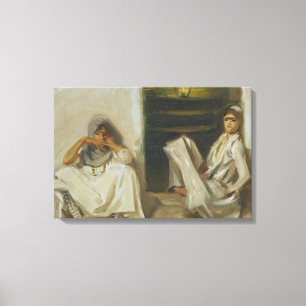 John Singer Sargent - Two Arab Women Canvas Print