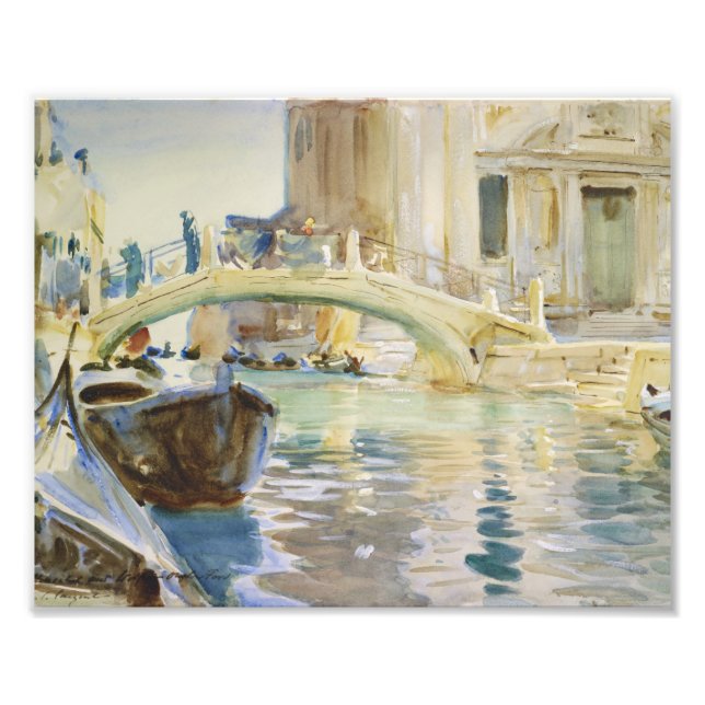 John Singer Sargent - Venice Photo Print (Front)