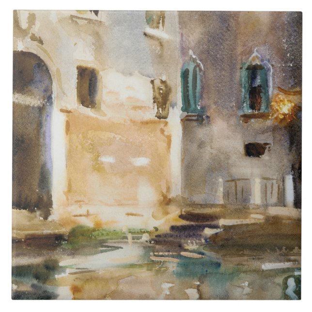 John Singer Sargent - Venice Tile (Front)