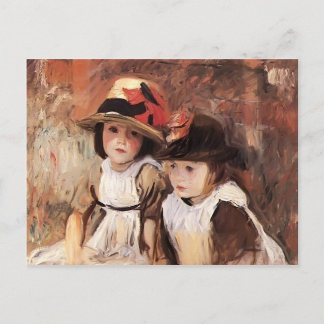 John Singer Sargent- Village Children Postcard (Front)