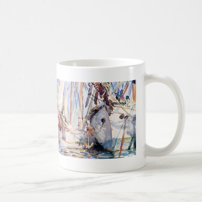 John Singer Sargent: White Ships Coffee Mug (Right)