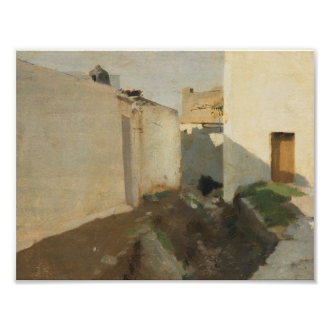 John Singer Sargent - White Walls in Sunlight Photo Print (Front)