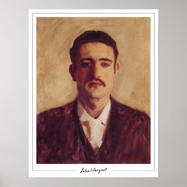 John Singer Sargent Zedign Affiche d'art #107-2 (Devant)