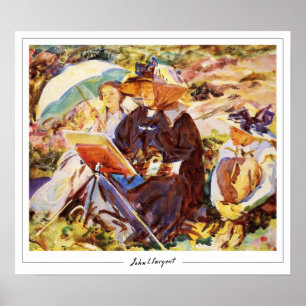John Singer Sargent Zedign Affiche d'art #113-2