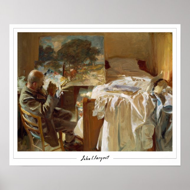 John Singer Sargent Zedign Art Poster #17 (Front)