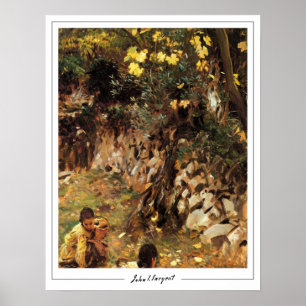 John Singer Sargent Zedign Art Poster #20-2