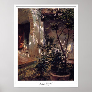 John Singer Sargent Zedign Art Poster #74-2