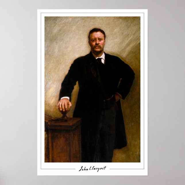 John Singer Sargent Zedign Poster d'art #13 (Devant)
