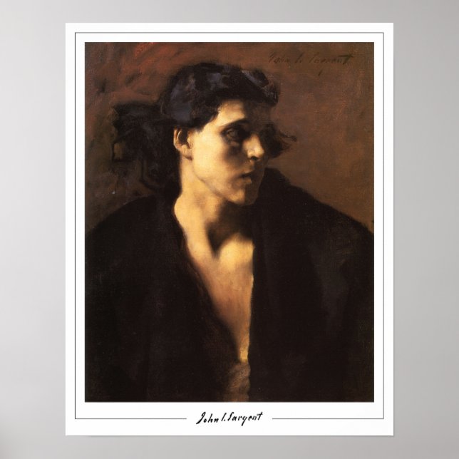 John Singer Sargent Zedign Poster d'art #130 (Devant)