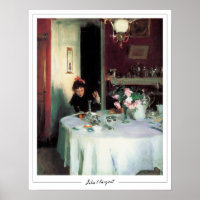 John Singer Sargent Zedign Poster d'art #160