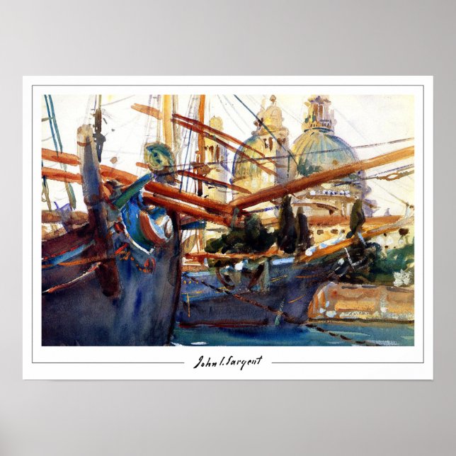 John Singer Sargent Zedign Poster d'art #200 (Devant)