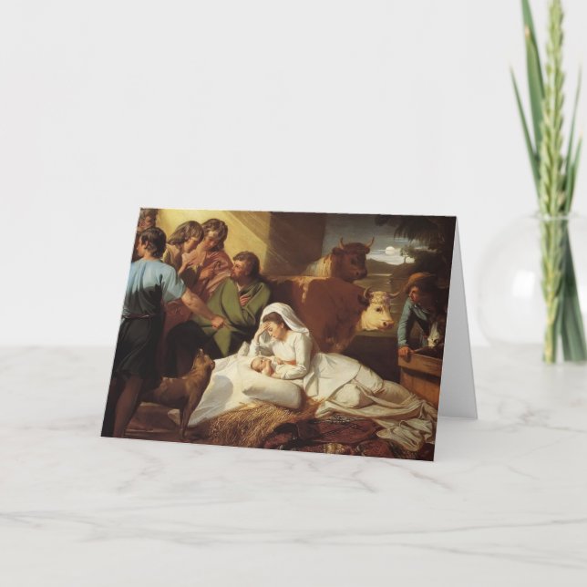 John Singleton Copley- The Nativity Holiday Card (Front)