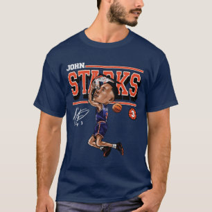 John Starks Cartoon T-Shirt