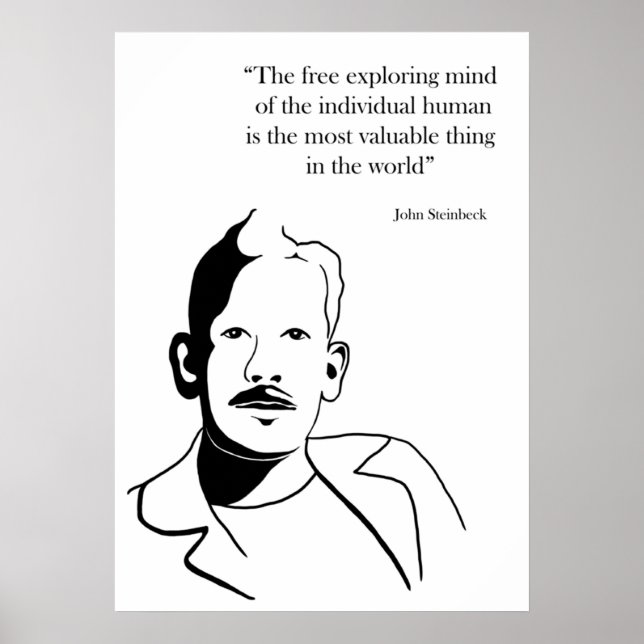 John Steinbeck Poster (Front)