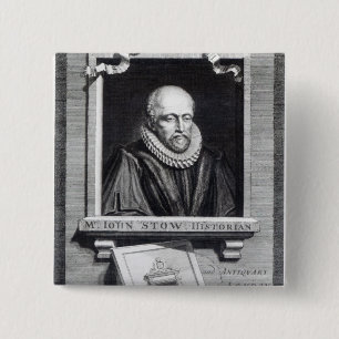 John Stow 2 Inch Square Button