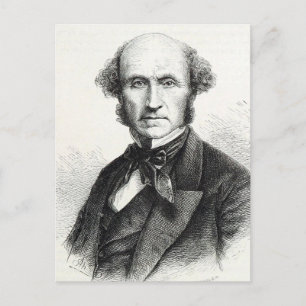 John Stuart Mill Portrait Postcard